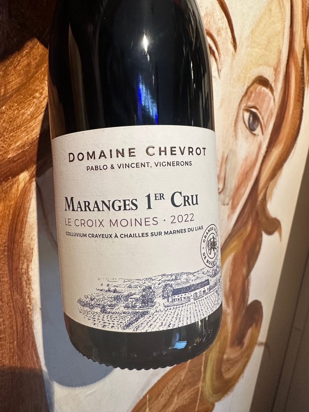 Domaine Chevrot Maranges 1er Cru Le Croix Moines 2022