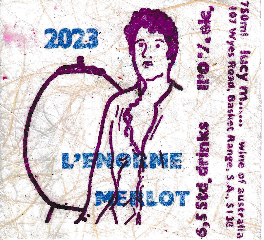 Lucy M L'enorme Merlot 2023