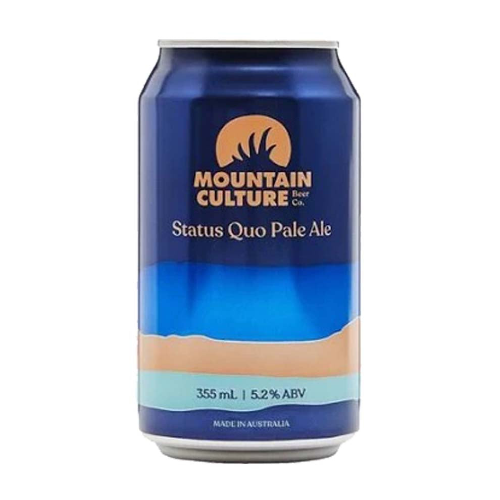 Mountain Culture 'Status Quo' Pale Ale 355ML Cans — Vaucluse Cellars