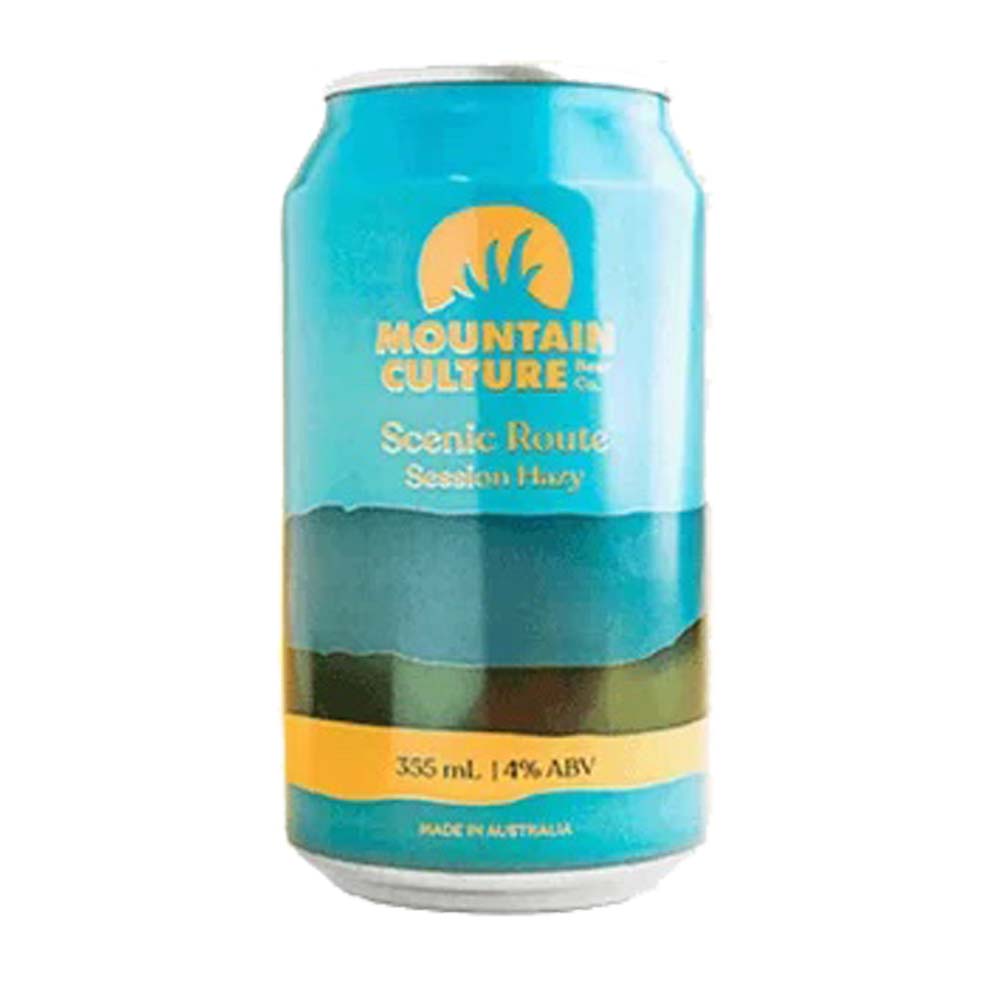 Mountain Culture 'Scenic Route' Session Hazy 355ml Cans